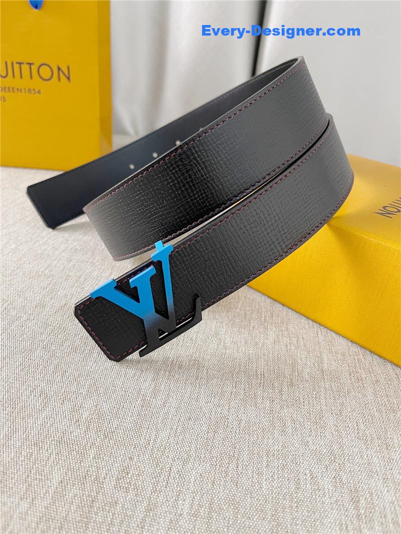 l0vis Vvtt0n lv two-color letter buckle double-sided belt