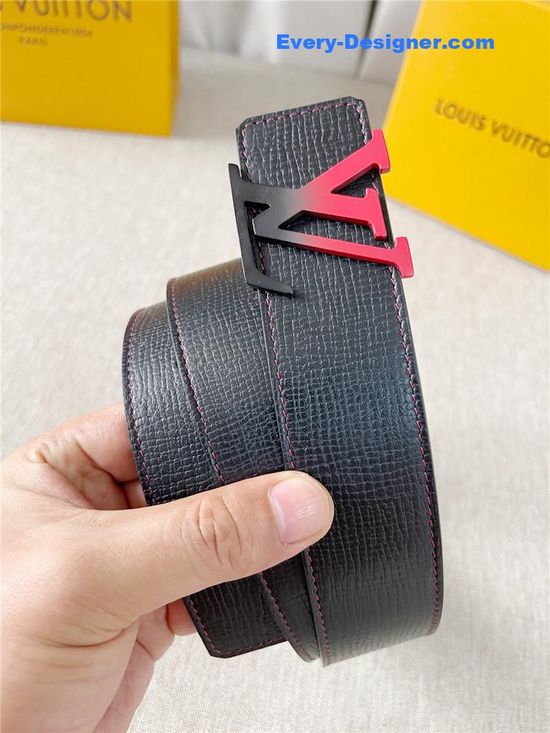 l0vis Vvtt0n lv two-color letter buckle double-sided belt