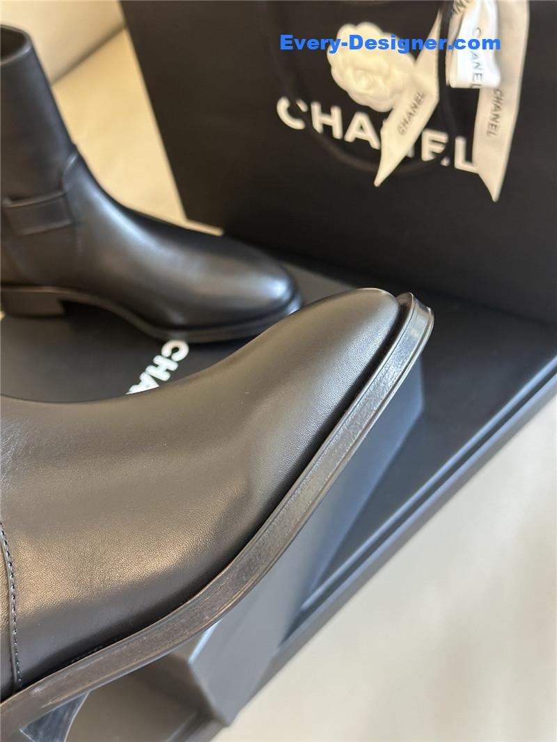 CC autumn winter chain ankle boots