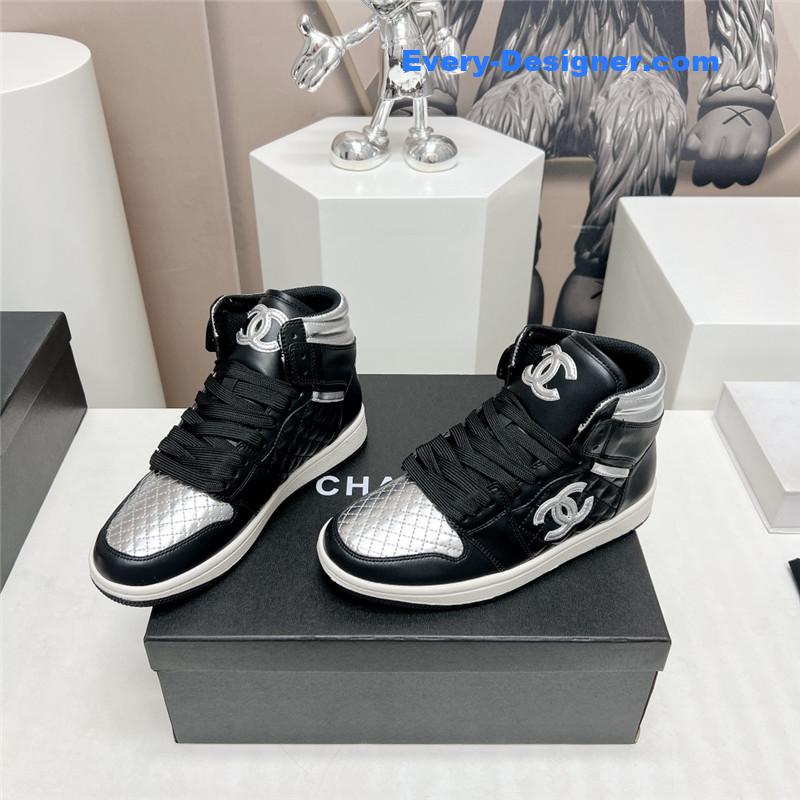 CC joint high top casual shoes