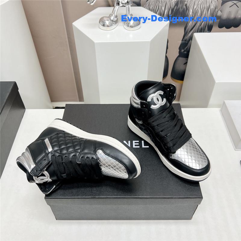 CC joint high top casual shoes