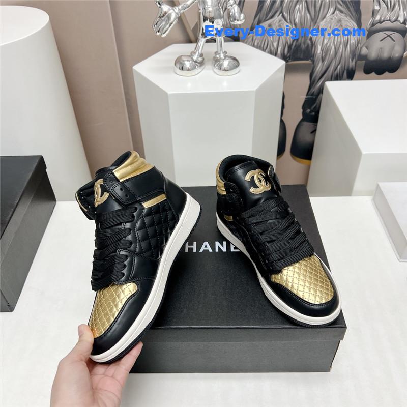 CC joint high top casual shoes