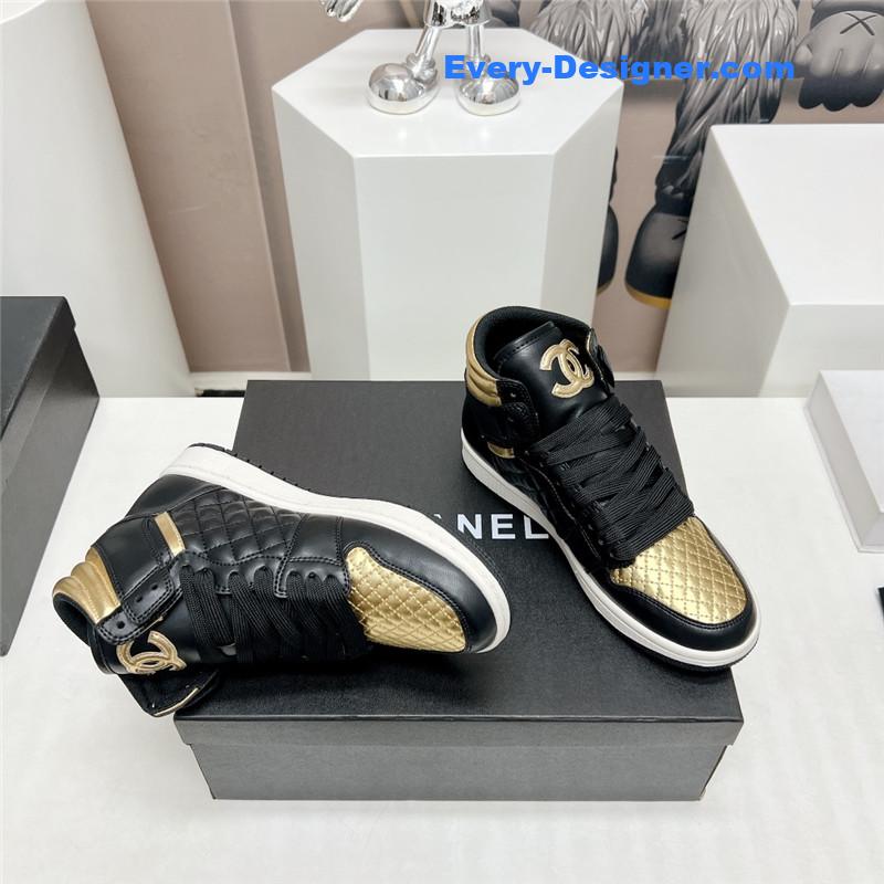 CC joint high top casual shoes