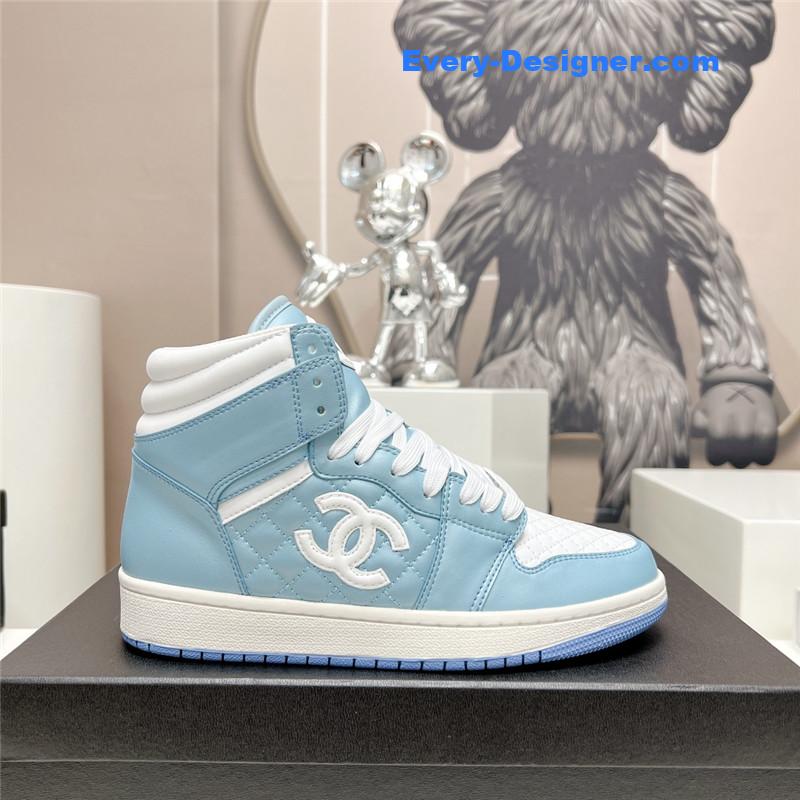 CC joint high top casual shoes
