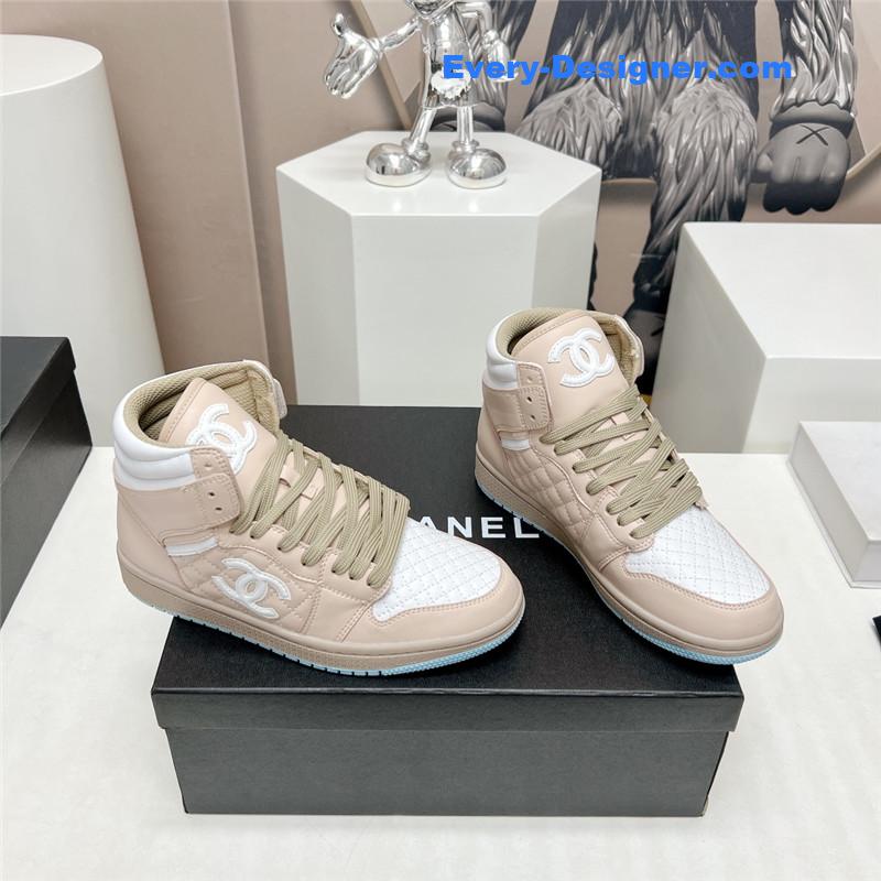 CC joint high top casual shoes