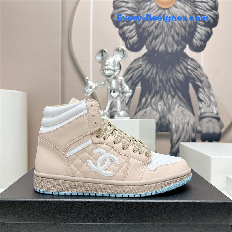 CC joint high top casual shoes