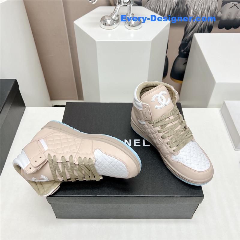 CC joint high top casual shoes