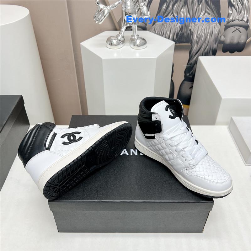 CC joint high top casual shoes