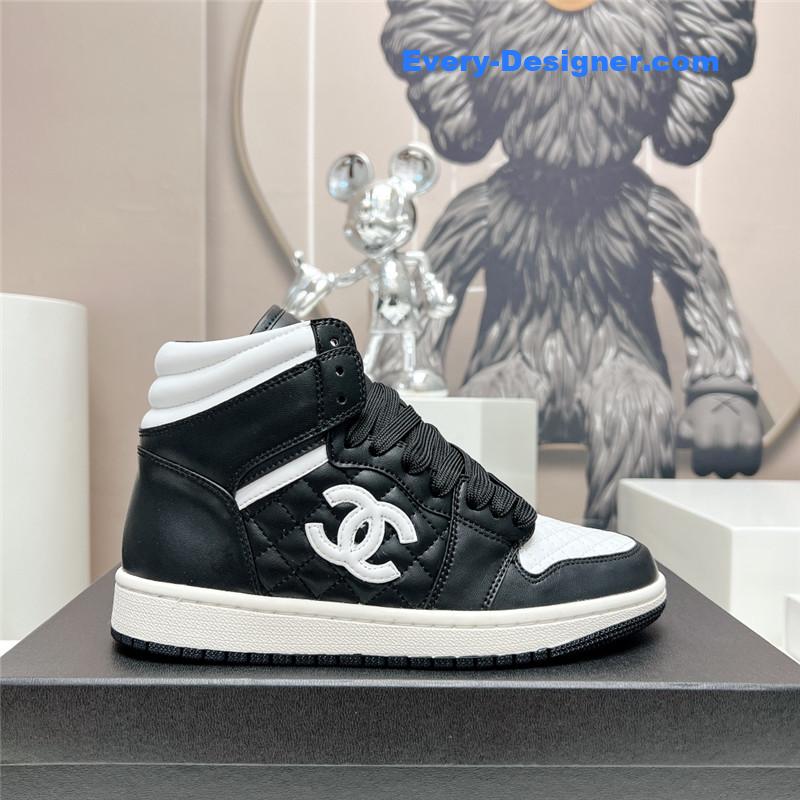 CC joint high top casual shoes