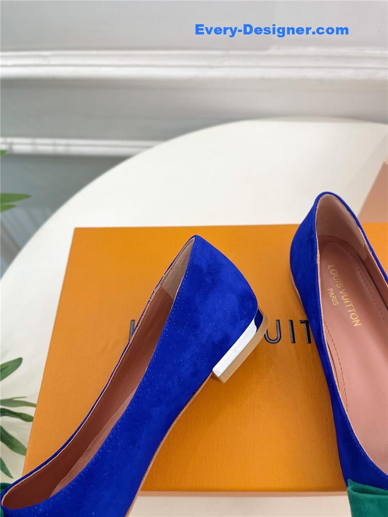 l0vis Vvtt0n lv bowknot pointed shoes