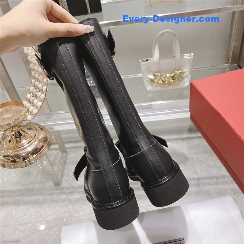 Roger vivier new mid calf boots