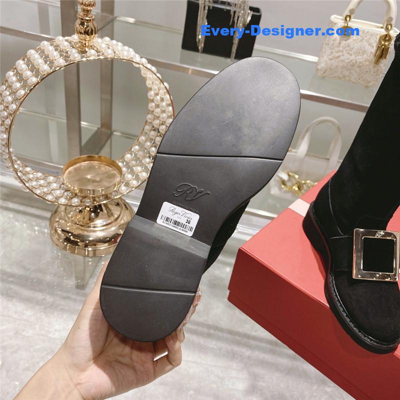 Roger vivier new mid calf boots