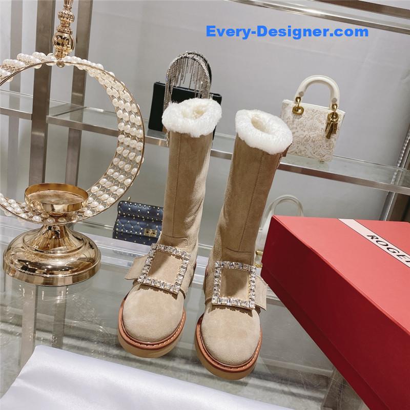 Roger vivier new mid calf boots