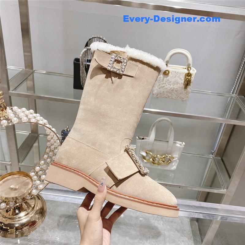 Roger vivier new mid calf boots