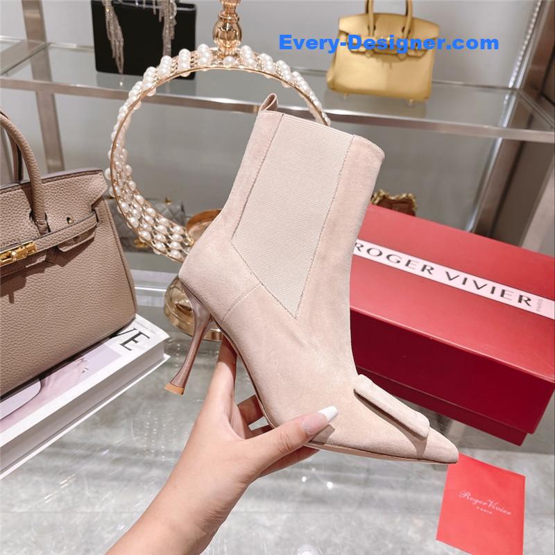 Roger vivier new Yangjing elephant towel boots