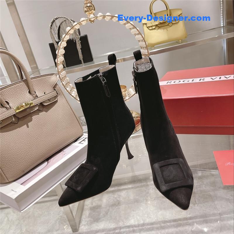 Roger vivier new Yangjing elephant towel boots