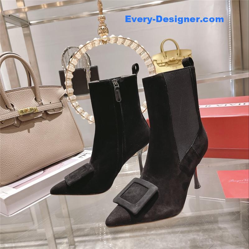 Roger vivier new Yangjing elephant towel boots