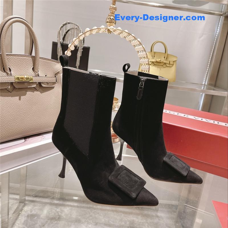 Roger vivier new Yangjing elephant towel boots