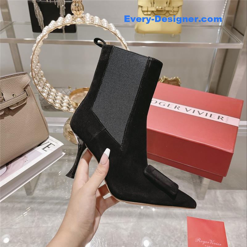 Roger vivier new Yangjing elephant towel boots