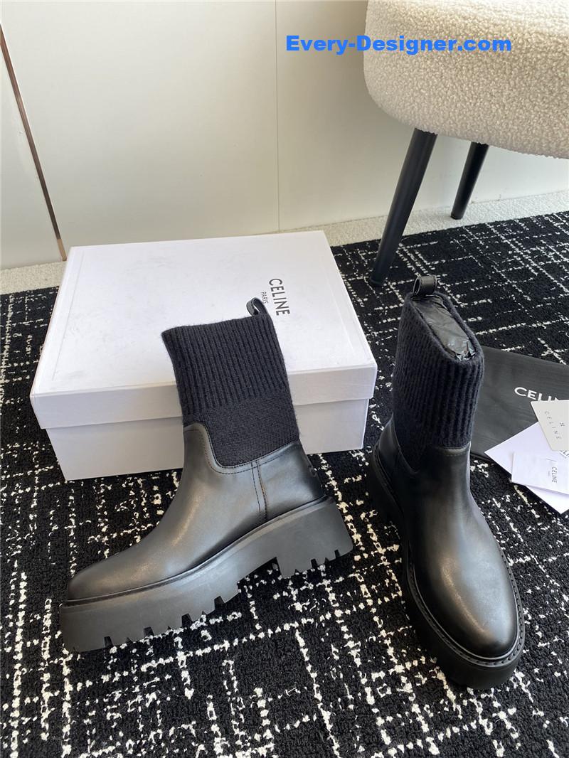 Ce1i*e autumn winter new knight boots
