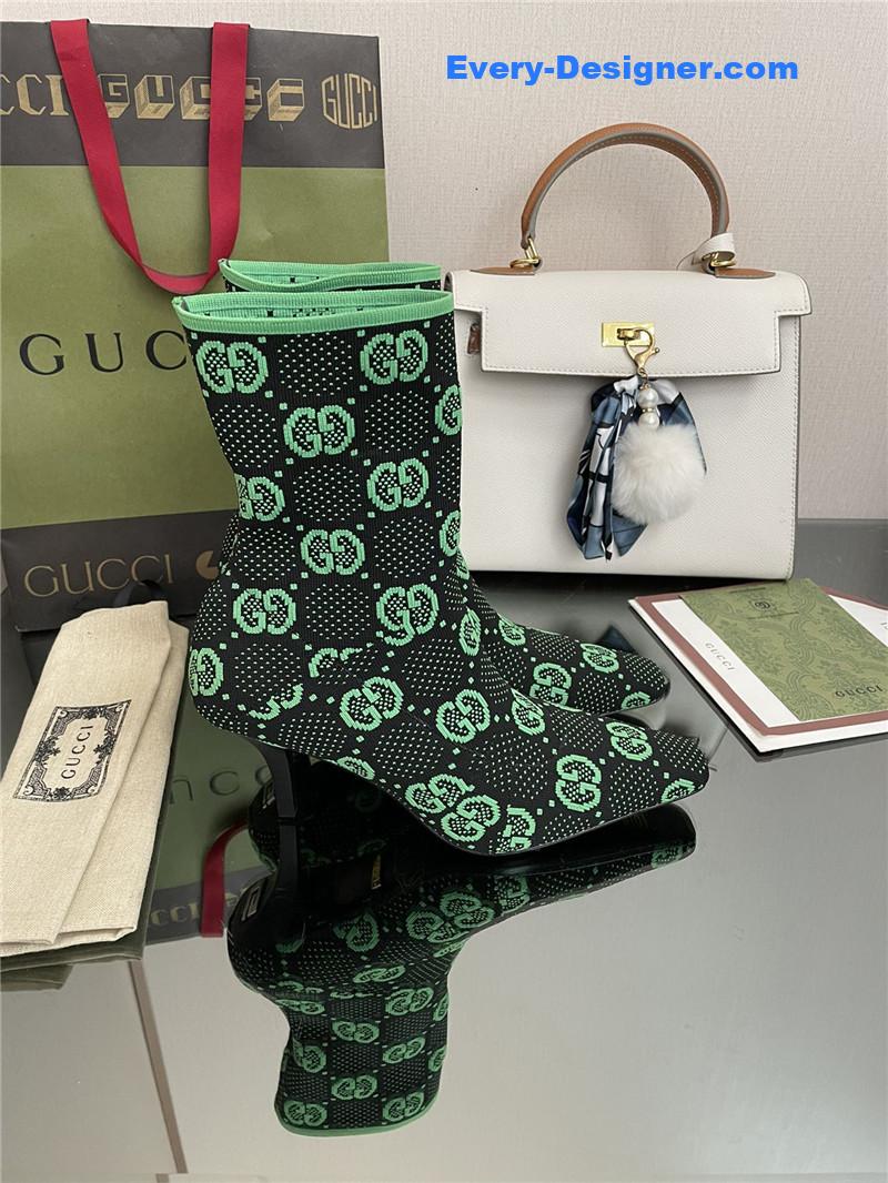 Gvc*1 new gg knitted ankle boots elastic socks boots