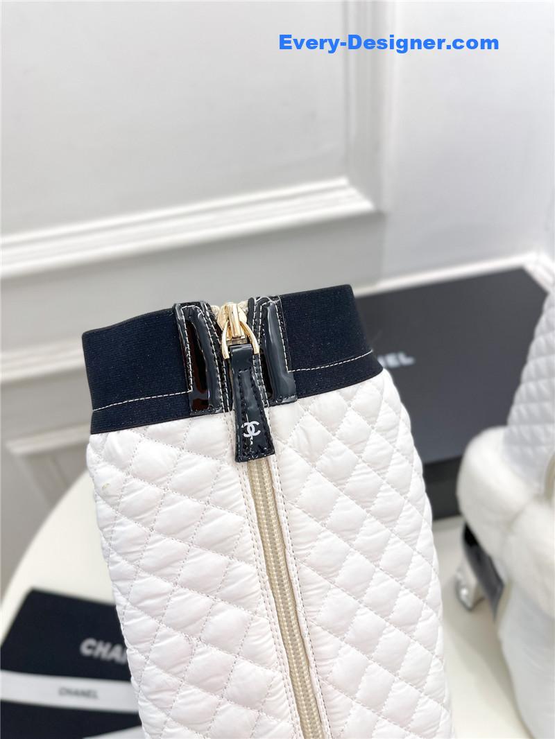 CC electroplated heel down boots