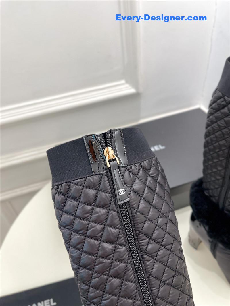 CC electroplated heel down boots