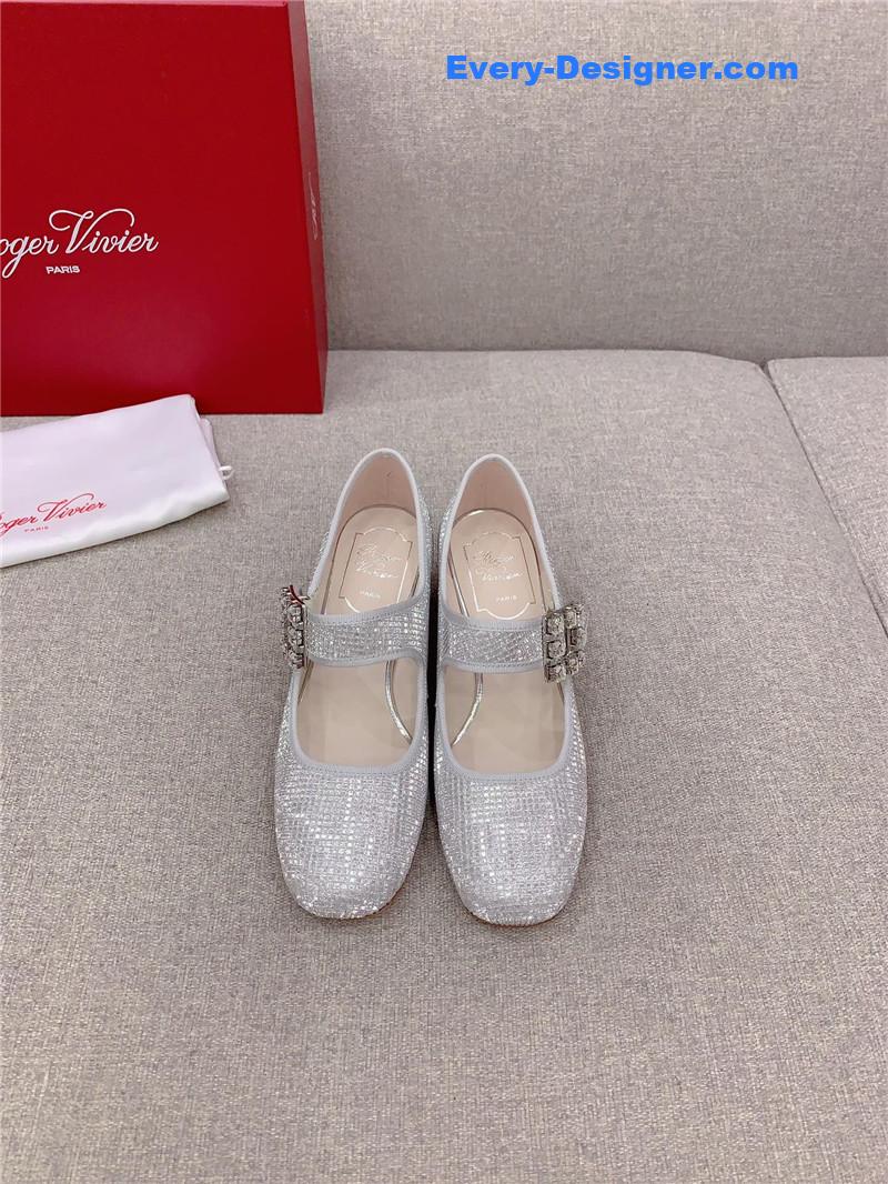 Roger vivor new high heel Mary Jane shoes