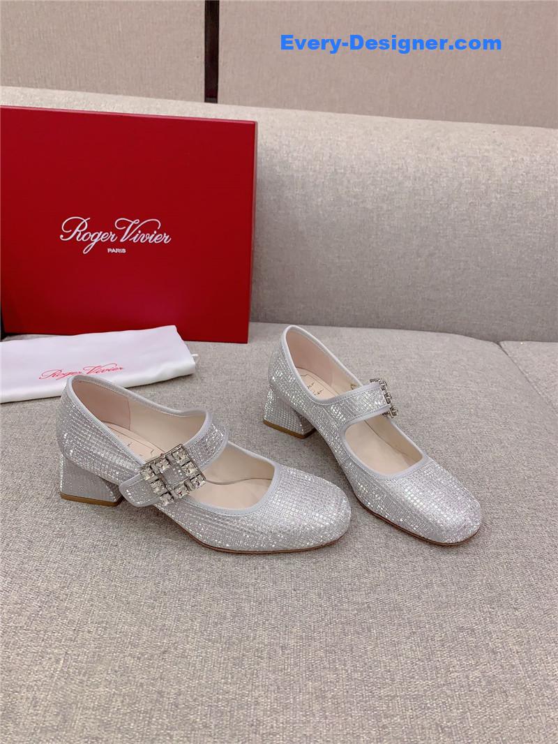 Roger vivor new high heel Mary Jane shoes
