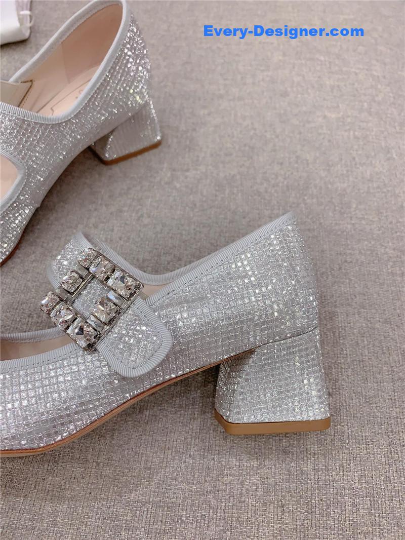 Roger vivor new high heel Mary Jane shoes