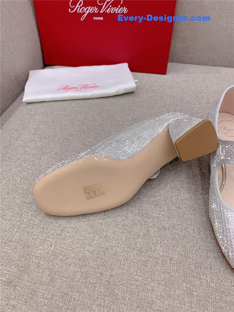 Roger vivor new high heel Mary Jane shoes
