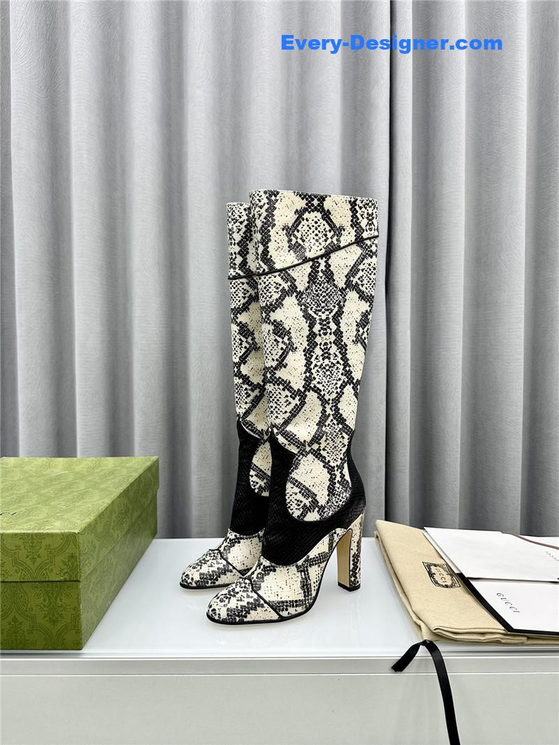 Gvc*1 fall and winter catwalk equestrian boots