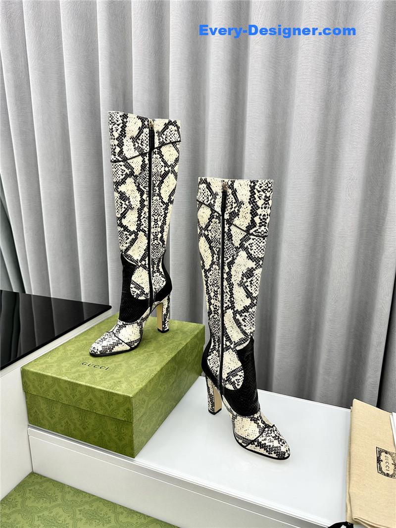 Gvc*1 fall and winter catwalk equestrian boots