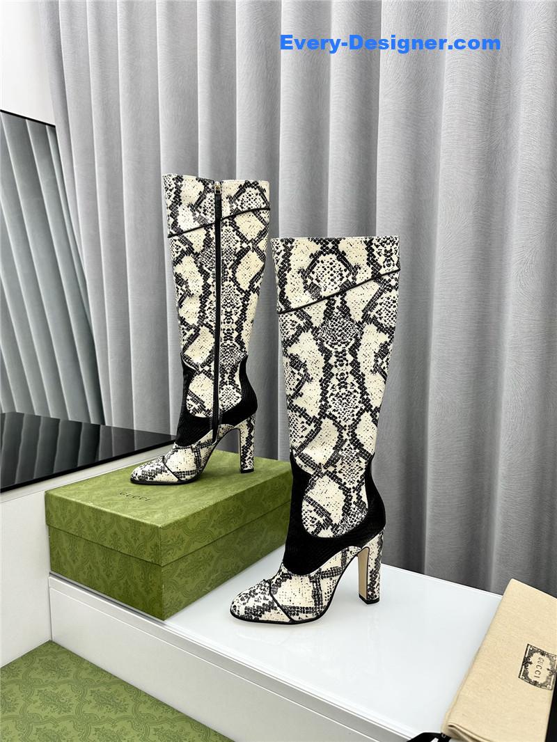 Gvc*1 fall and winter catwalk equestrian boots