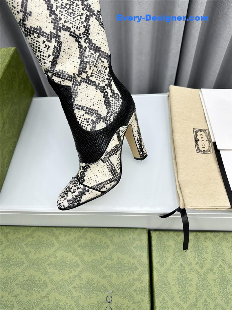 Gvc*1 fall and winter catwalk equestrian boots