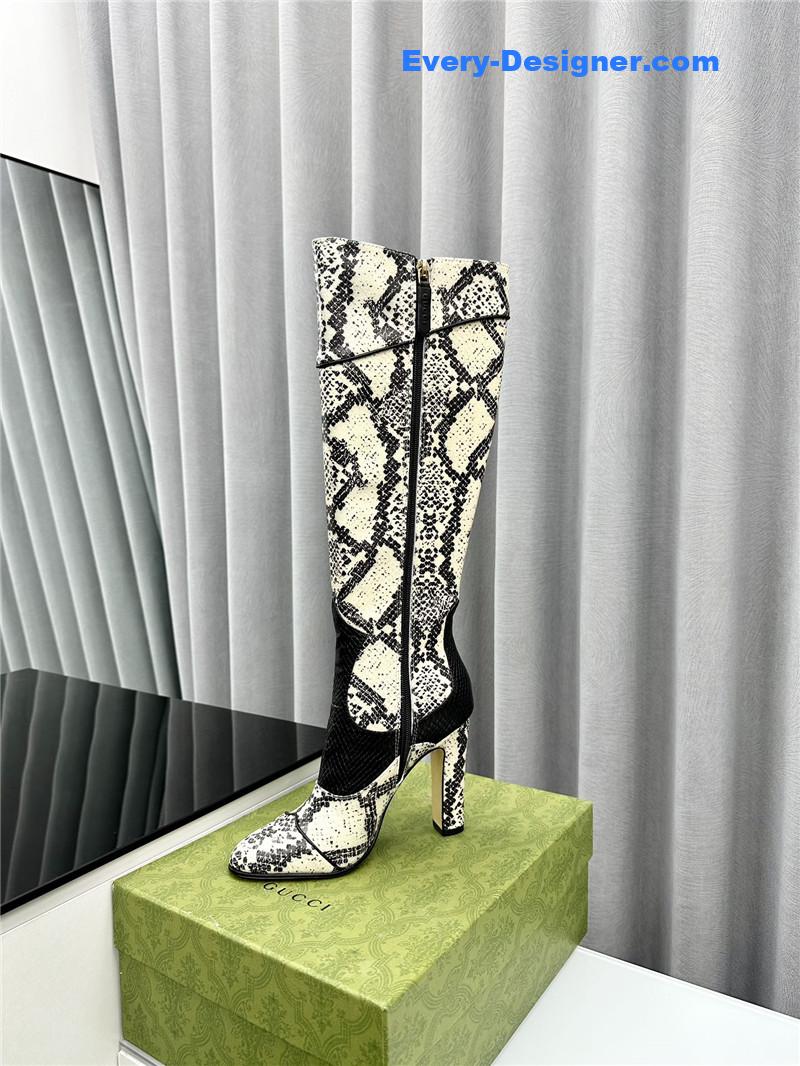 Gvc*1 fall and winter catwalk equestrian boots