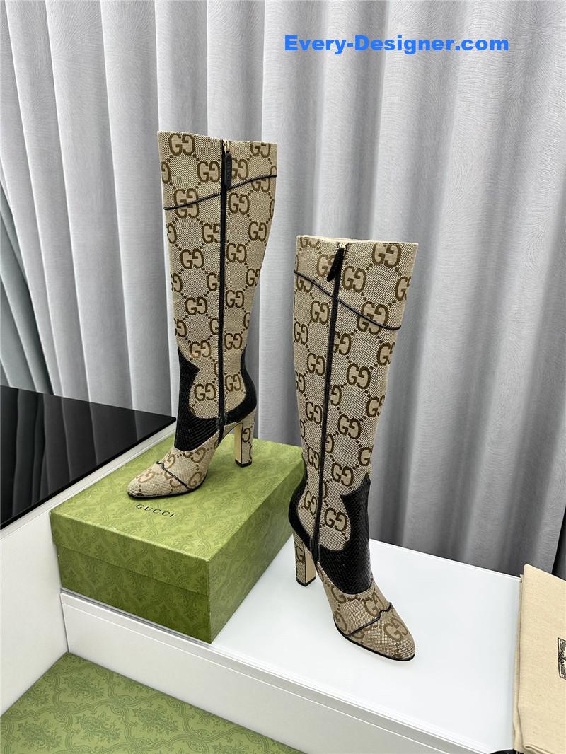 Gvc*1 fall and winter catwalk equestrian boots