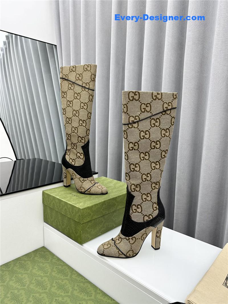 Gvc*1 fall and winter catwalk equestrian boots