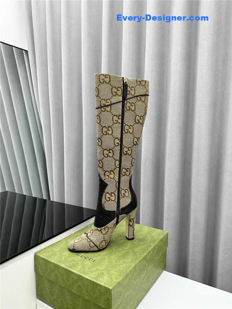 Gvc*1 fall and winter catwalk equestrian boots