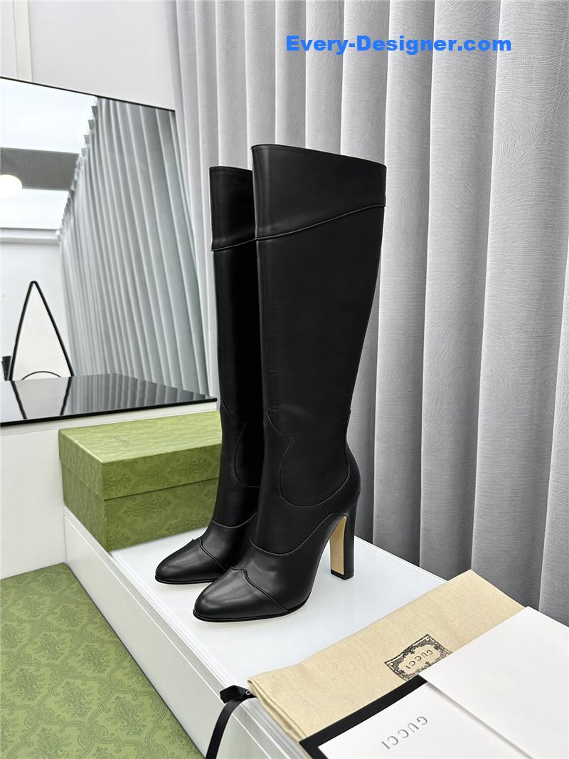 Gvc*1 fall and winter catwalk equestrian boots