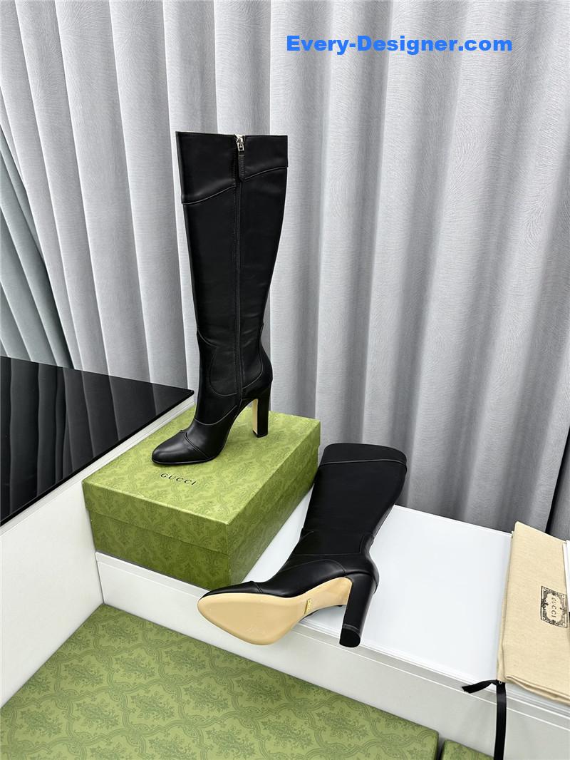 Gvc*1 fall and winter catwalk equestrian boots