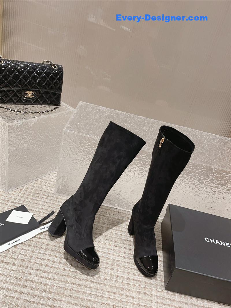 CC catwalk platform high heel boots