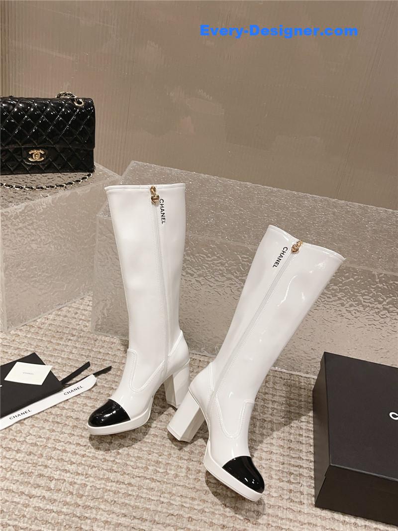 CC catwalk platform high heel boots