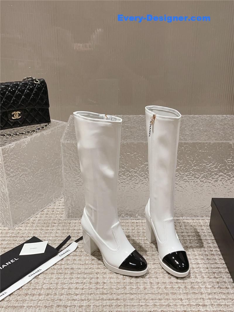 CC catwalk platform high heel boots