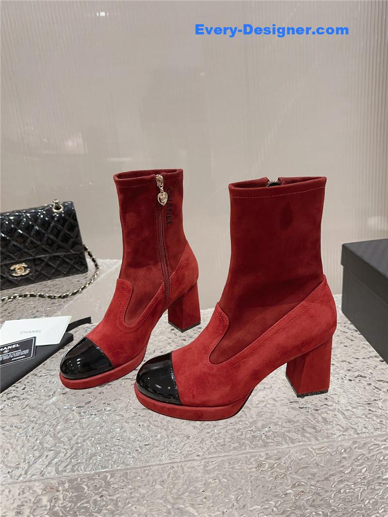 CC catwalk platform high heel boots