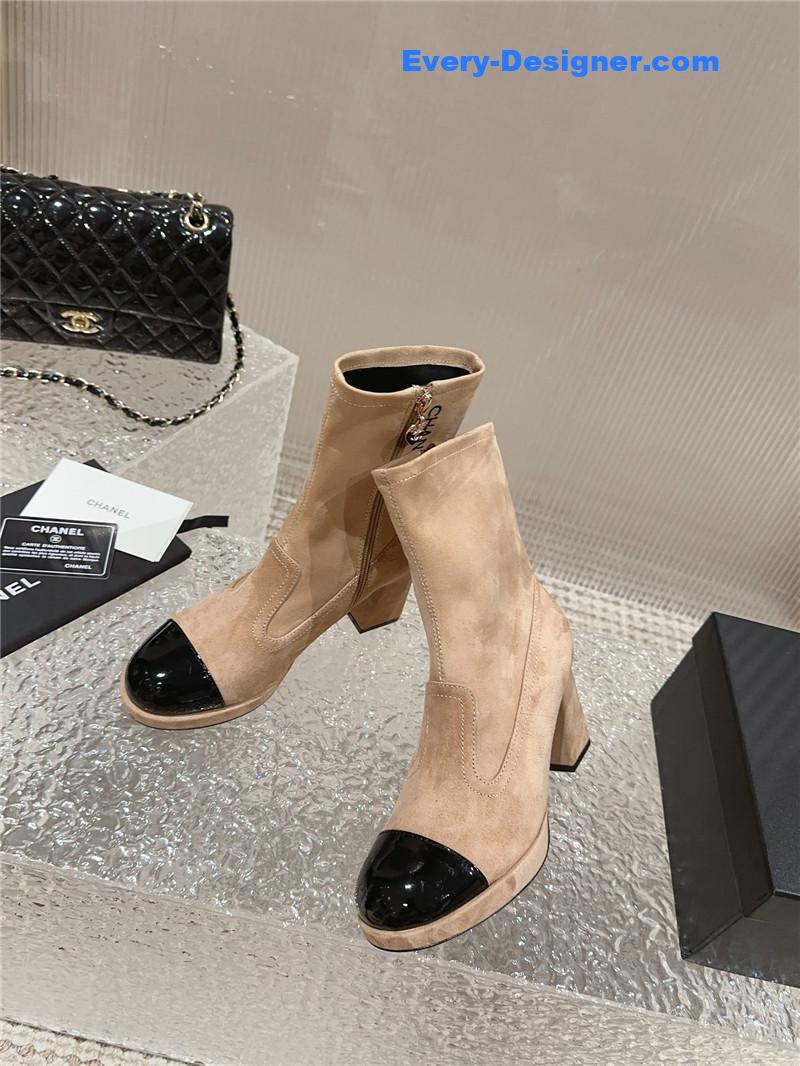 CC catwalk platform high heel boots