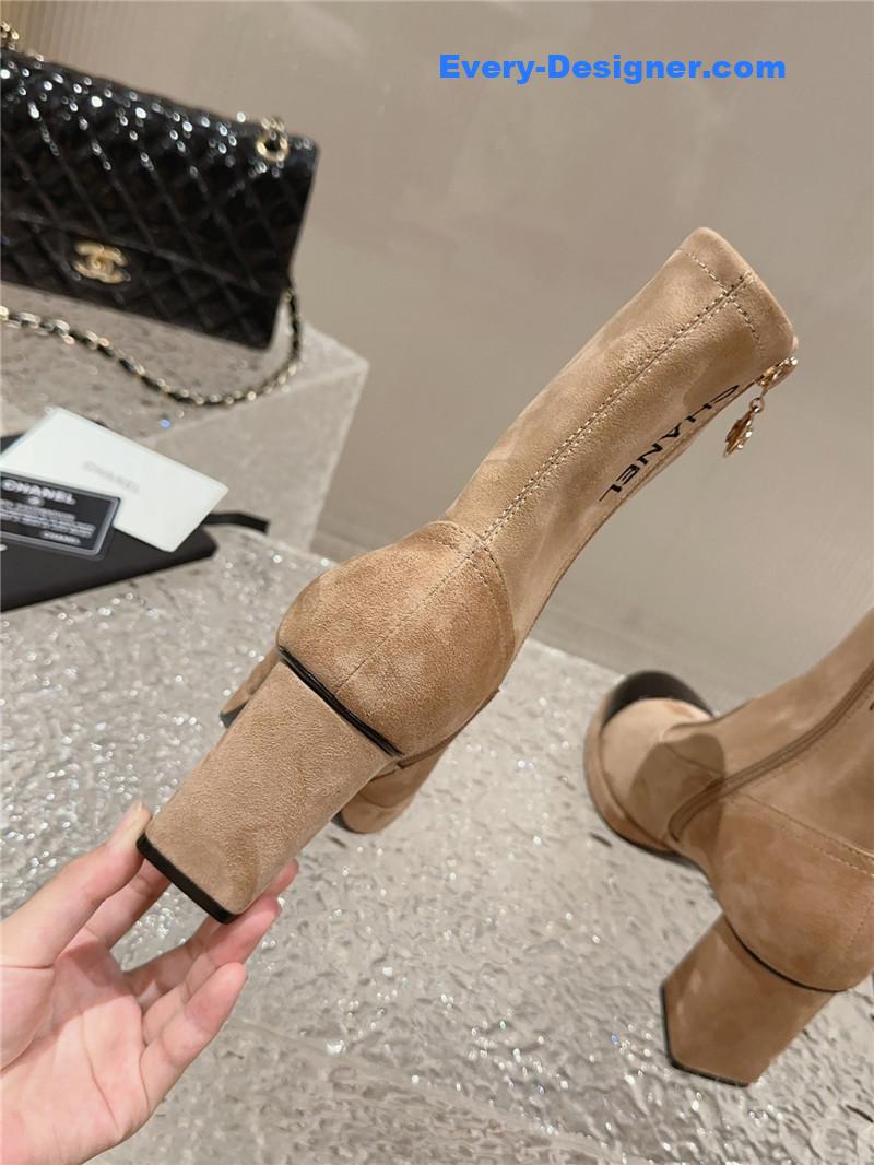 CC catwalk platform high heel boots