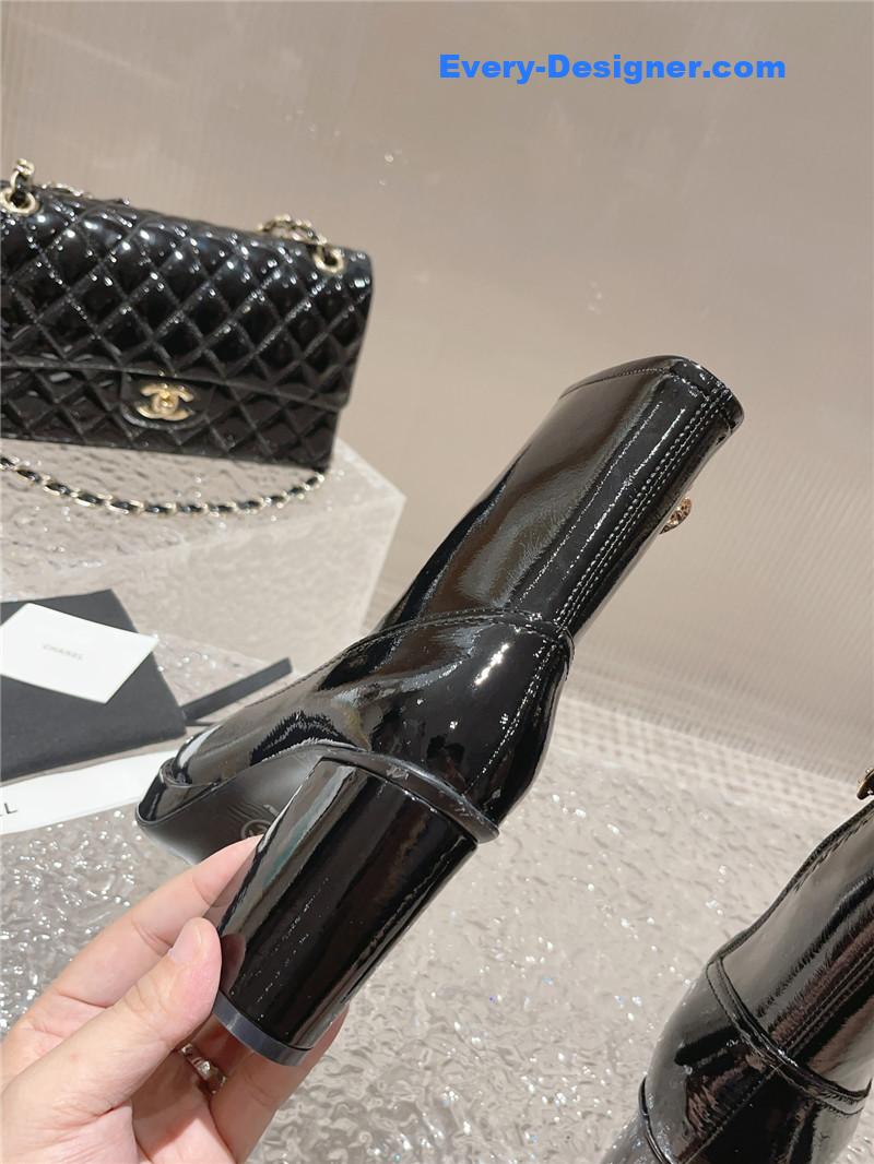 CC catwalk platform high heel boots