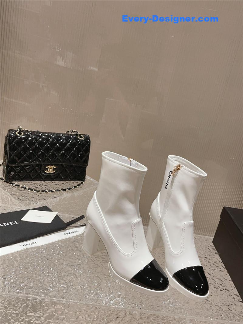 CC catwalk platform high heel boots