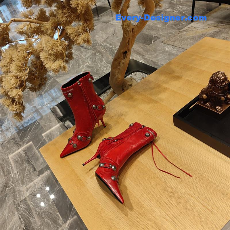 Ba1en*iaga metal stud le cagloe motorcycle boots